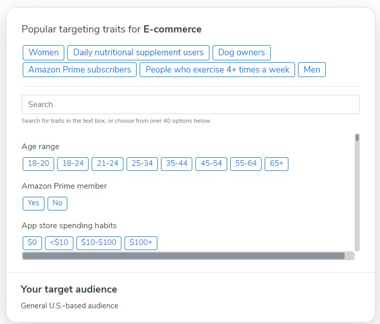 helium 10 audience segments