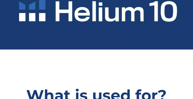 Helium 10 - Vad används det till?