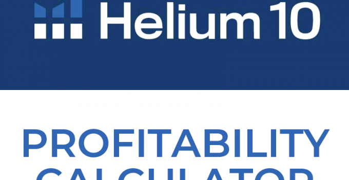 Helium 10 Profitability Calculator