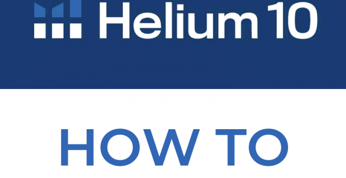 Come accedere a Helium 10